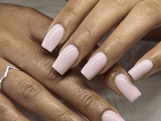 pink plain nail ideas