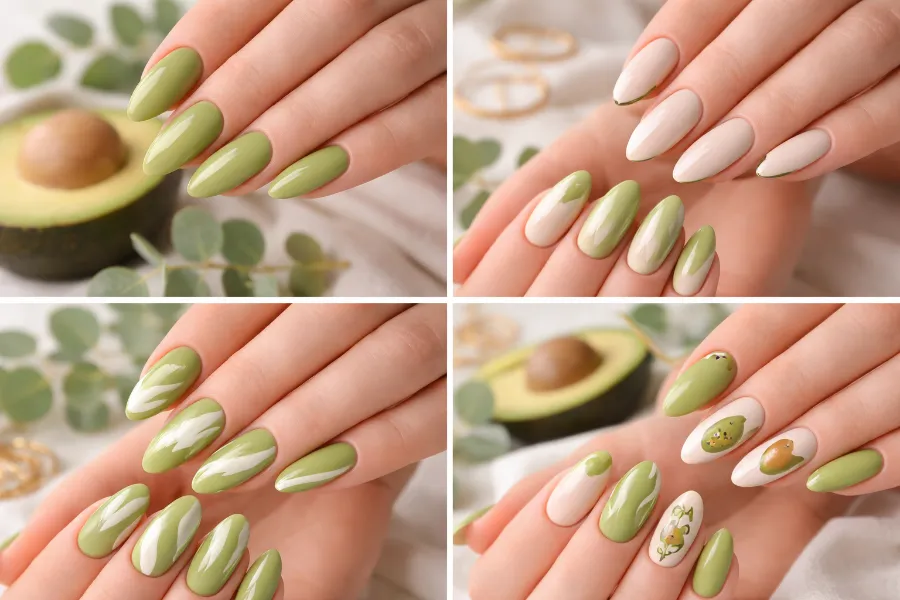 Avo Green Nails (2)