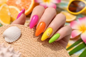 Bright Summer Nails