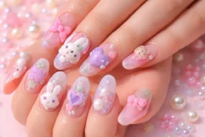 Cute 3D Nails 1