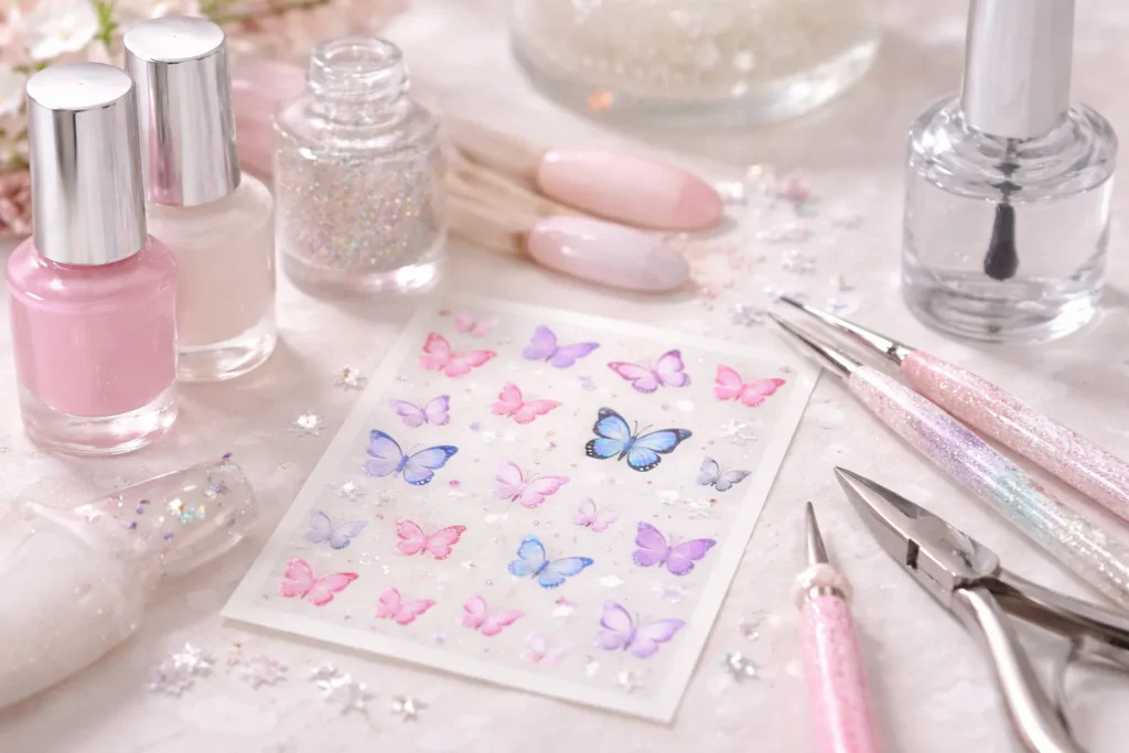 Cute Butterfly Nails 2