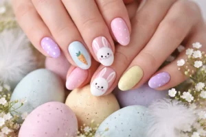 Easter Bunny Nails 1