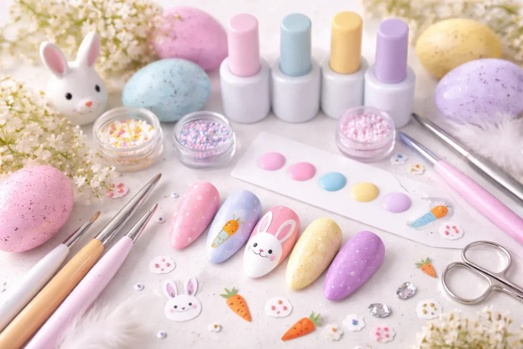 Easter Bunny Nails 2