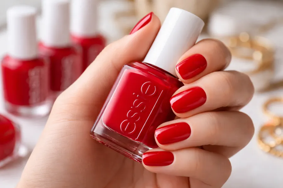 Essie Red Nail Polish (1)