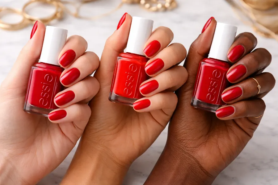 Essie Red Nail Polish (2)