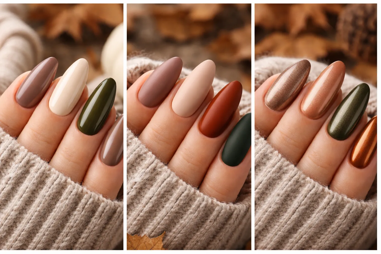 Fall Almond Nails 3