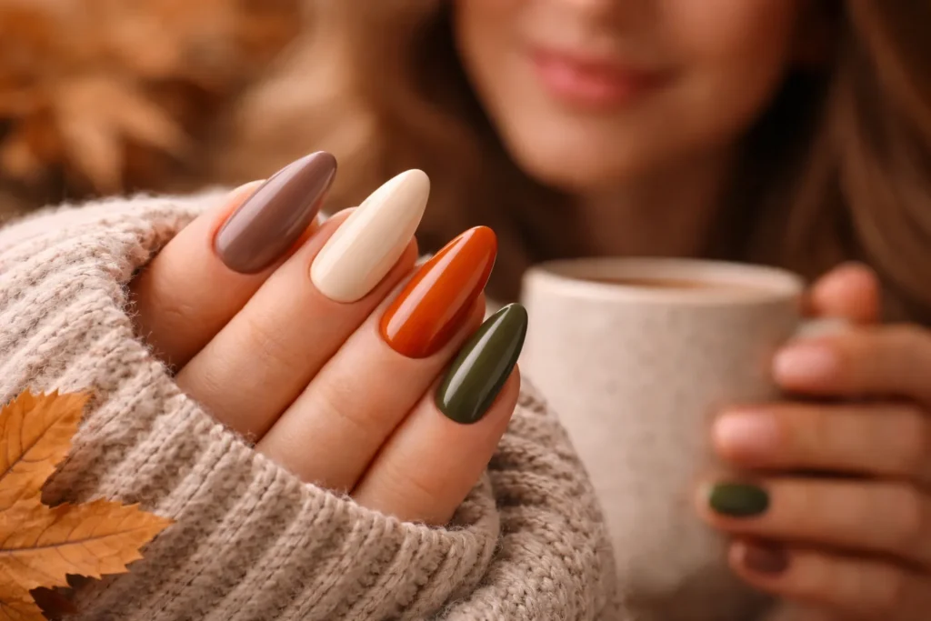 Fall Almond Nails 5