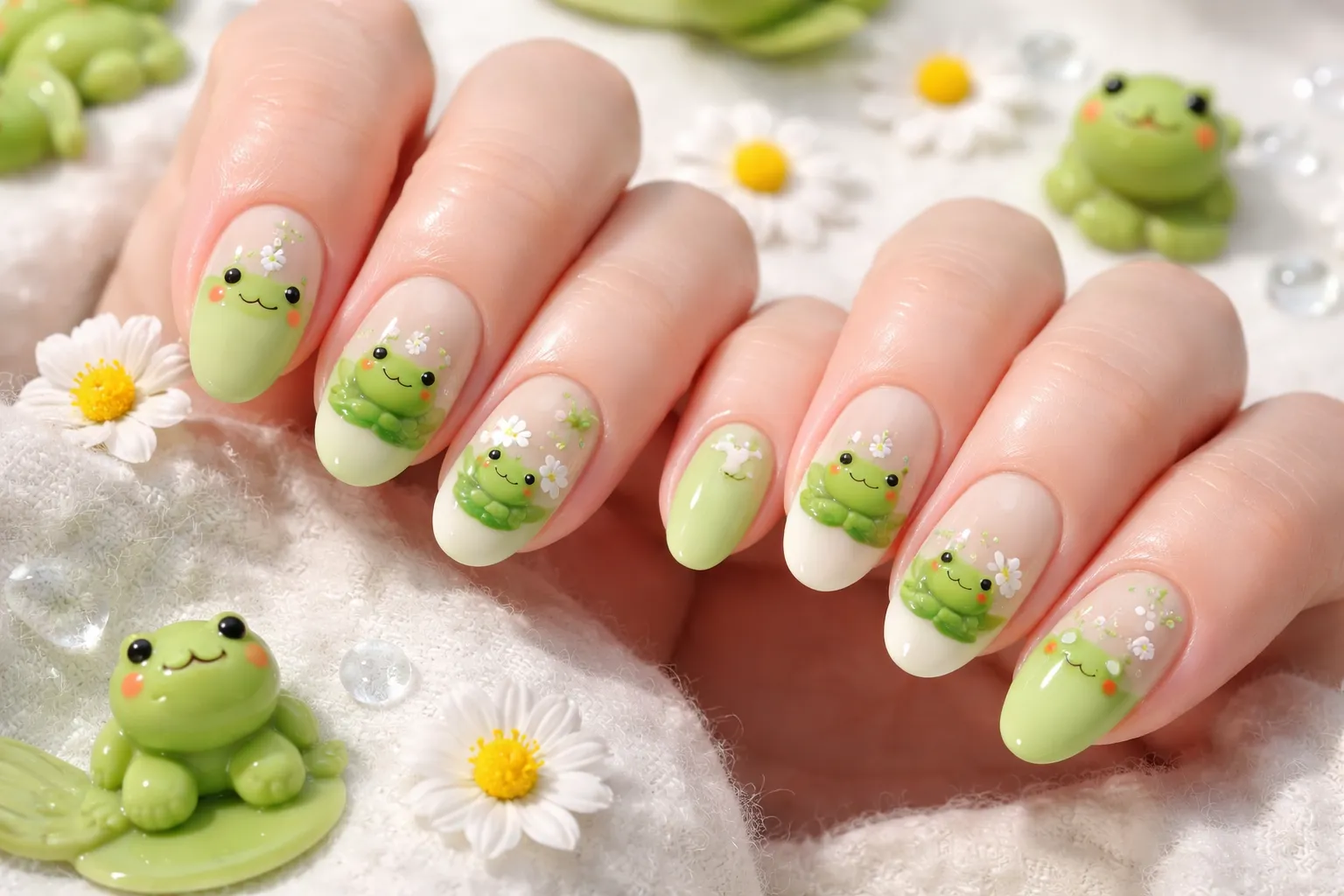 Frog Nail Designs 1