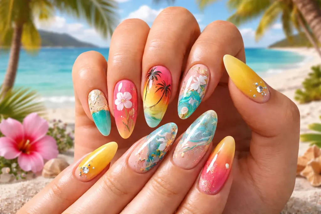 Hawaii Nails Inspo 2