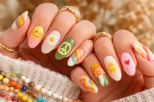 Hippie Nail Designs 1