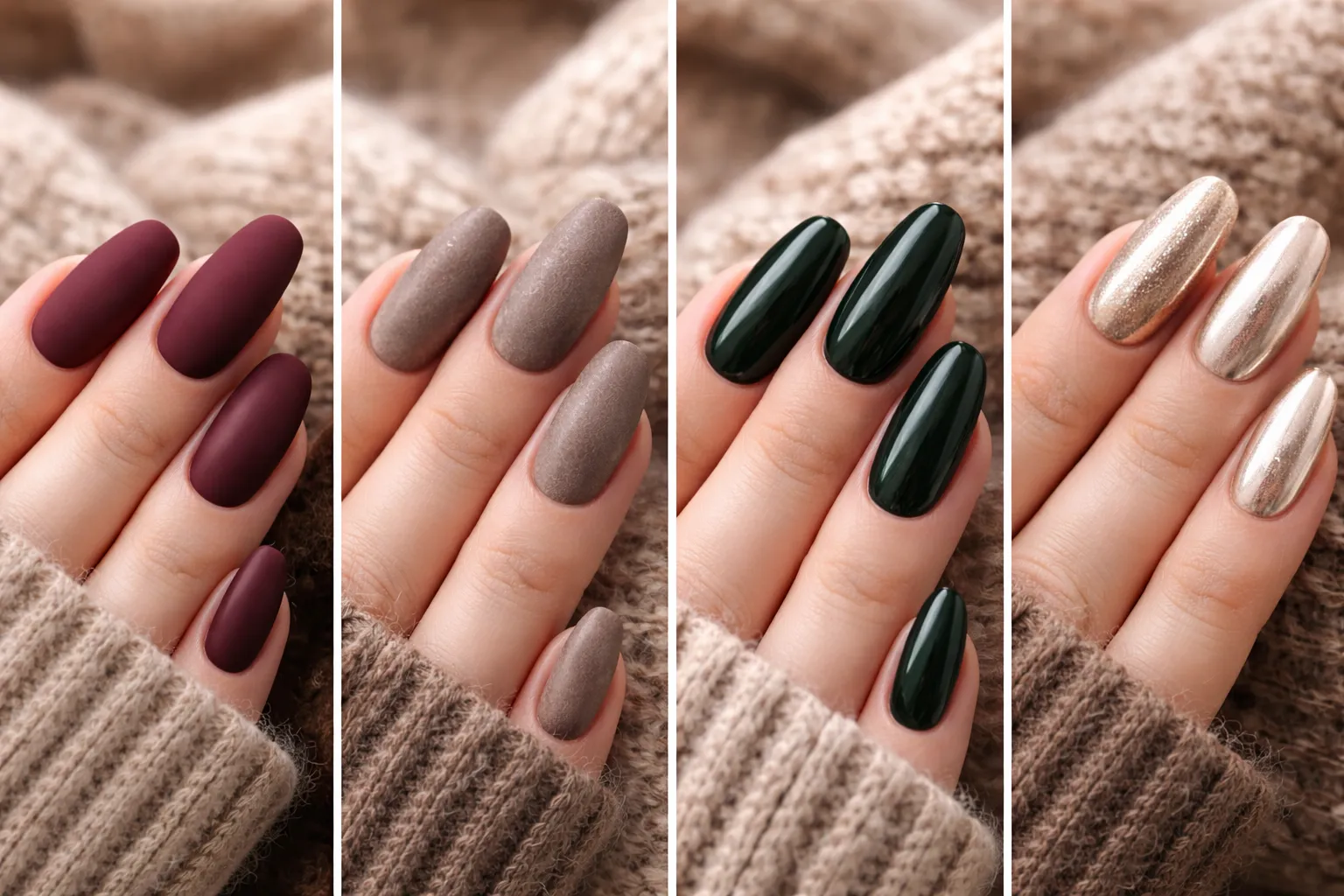 Nail Finishes That Shine in November