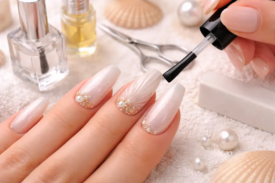 Seashell Nail Designs (3)