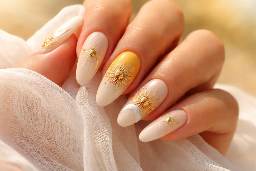 Sun Nail Art (2)