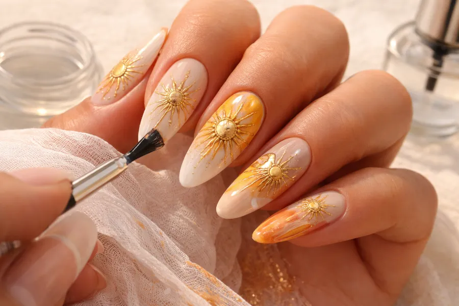 Sun Nail Art (3)