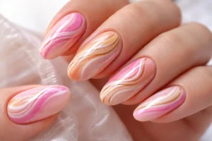 Swirl Nail Designs