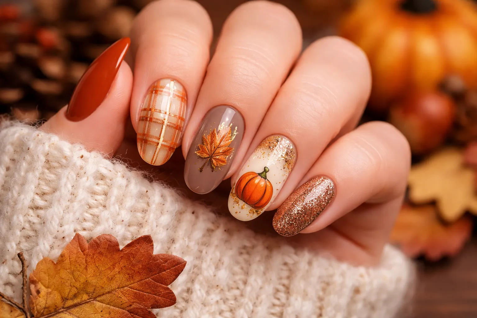 Thanksgiving Nails