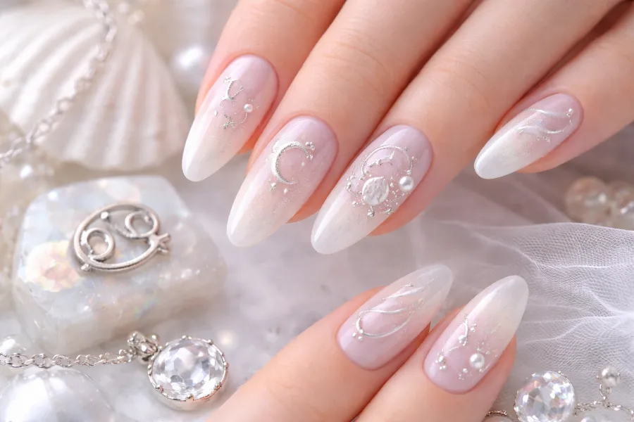 cancer zodiac nail designs (2)