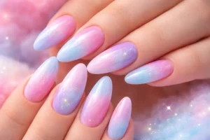 cotton candy nails (1)