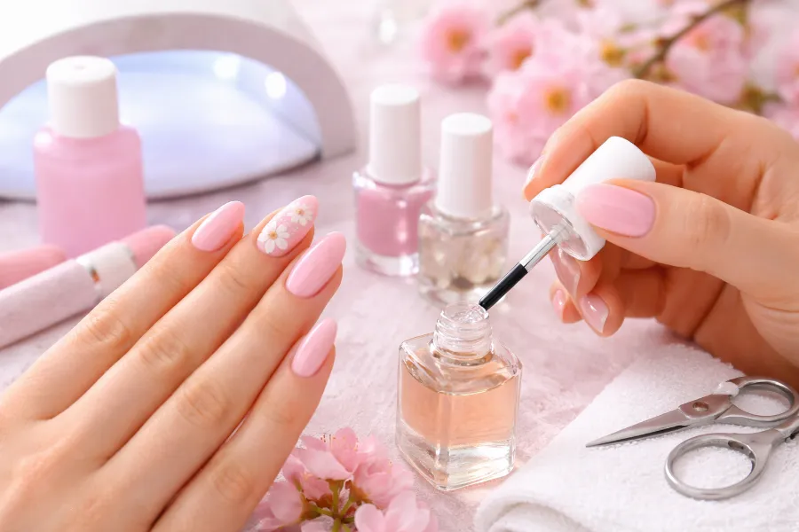 pink spring nails (2)