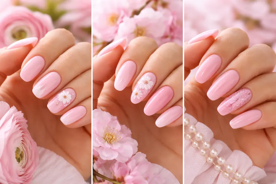 pink spring nails (3)