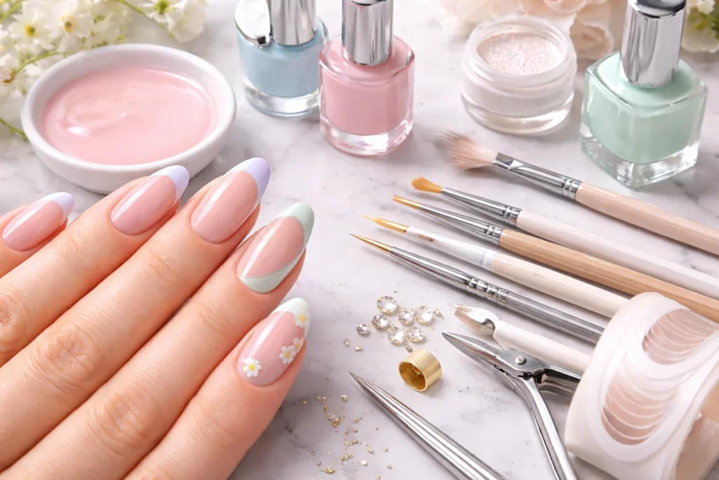 March French Tip Nail Art Inspiration 4