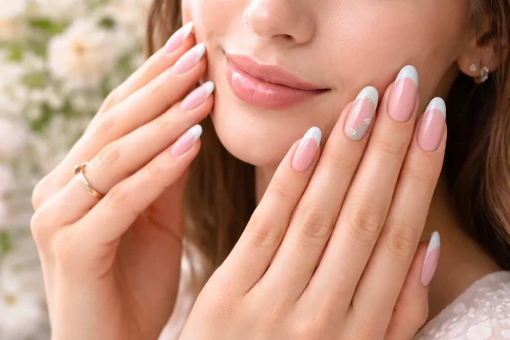 March French Tip Nail Art Inspiration 5