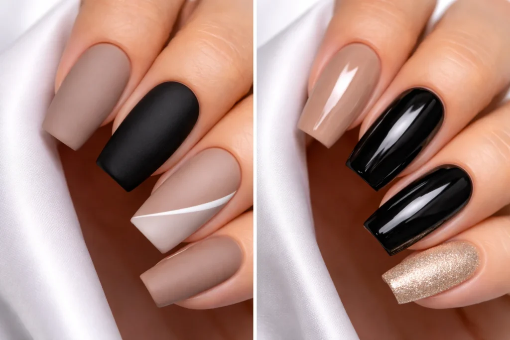Matte Top Coats for Texture Contrast 2