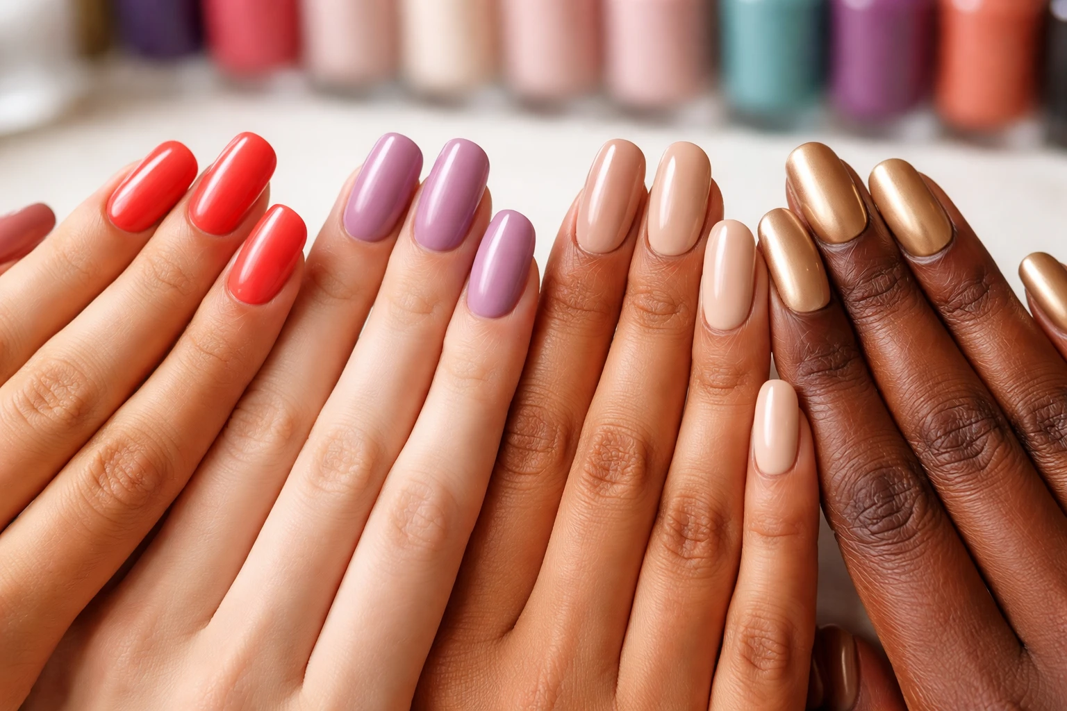 Matching Nail Polish to Skin Undertones 1