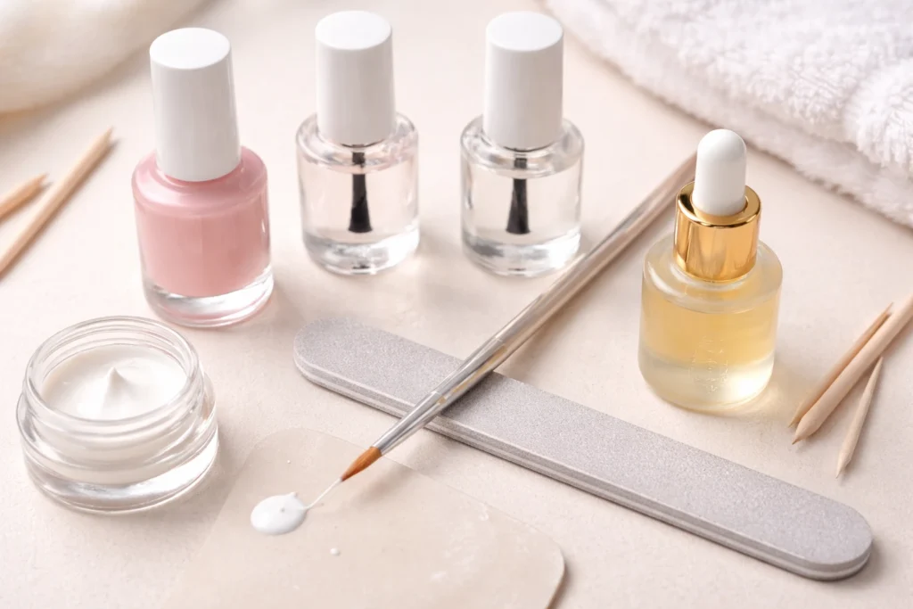 Micro French Tip Nail Trend 2