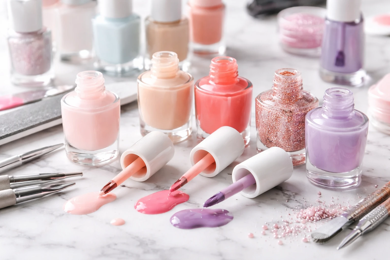 Nail Polish Opacity and Layering Techniques 1