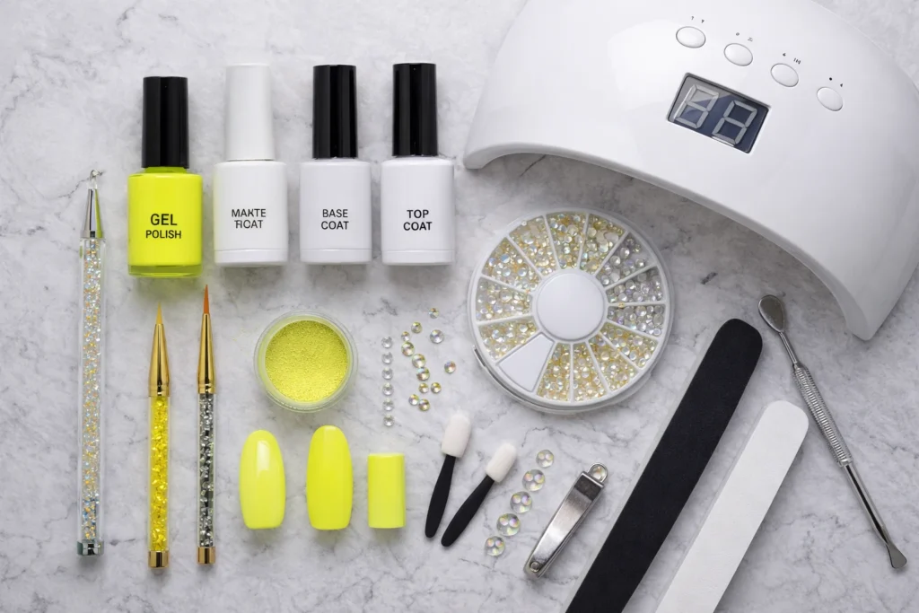 Neon Yellow Statement Nail Designs 2