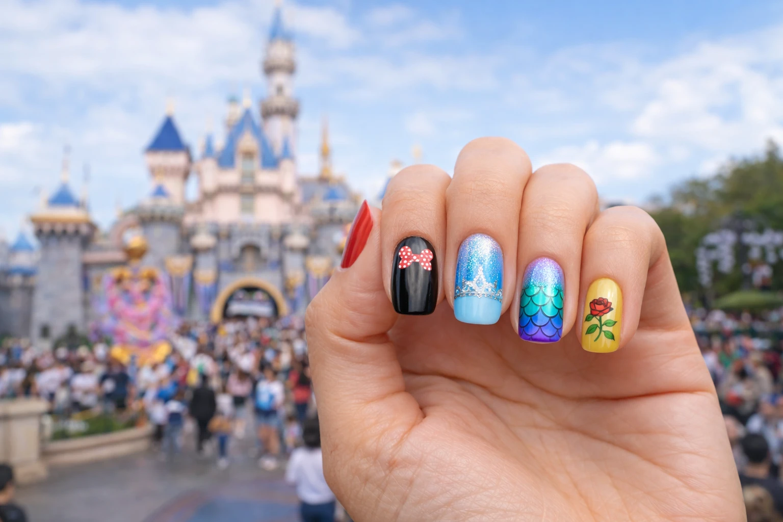 Creative Disney Nail Art Designs That Bring Magic 1