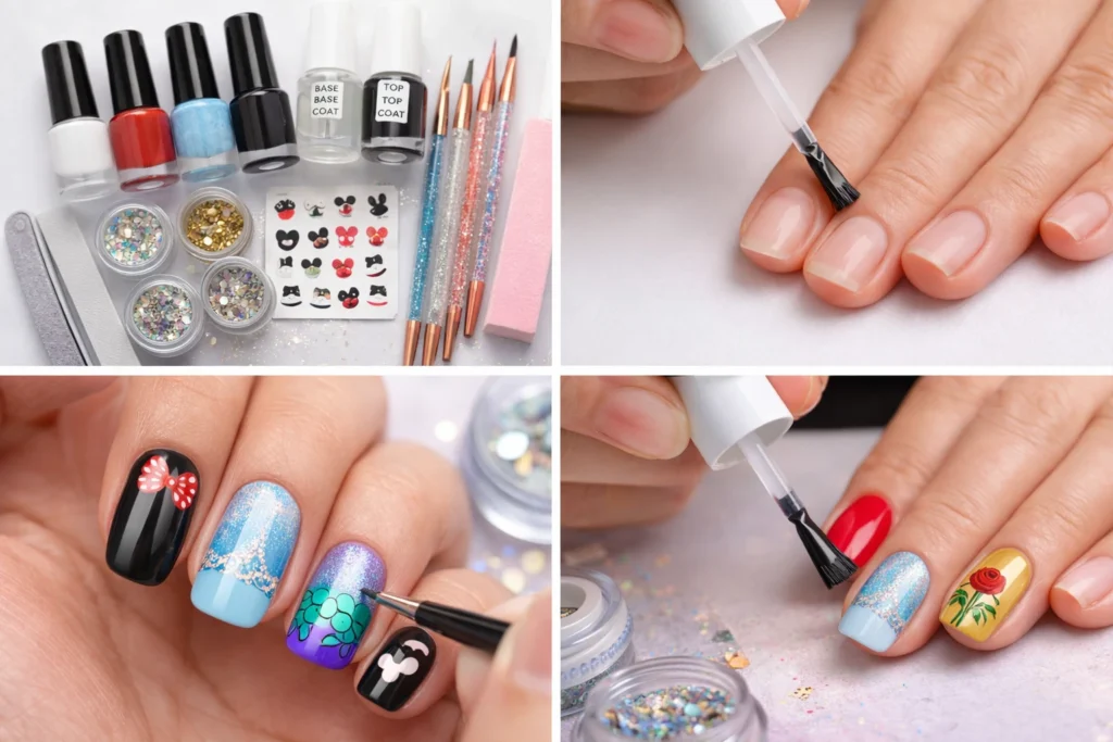 Creative Disney Nail Art Designs That Bring Magic 2