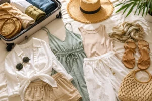 best lightweight outfits for hot weather travel (1)