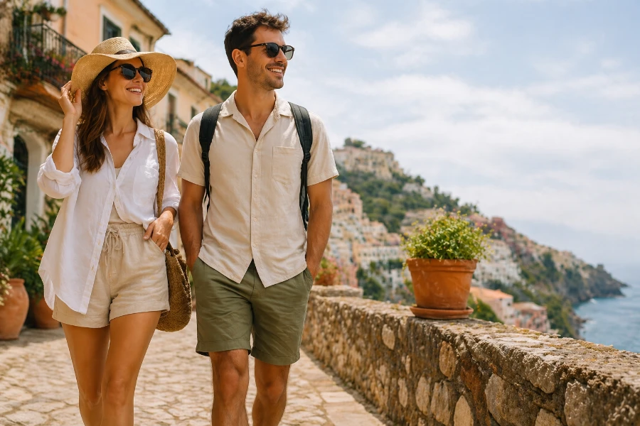 best lightweight outfits for hot weather travel (3)